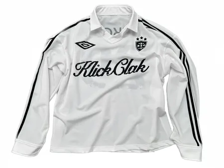 KLICK CLAK White Long Sleeve Jersey