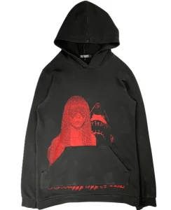 RAF Simons Red Penelope Hoodie
