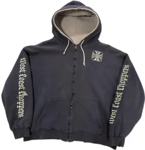 West Coast Choppers Purple Zip-Up Hoodie