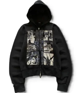 Hysteric Glamour Destroy All Monsters Zip Up Hoodie