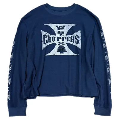 West Coast Choppers Waffle Long Sleeve Tee (2 Variants)