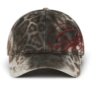 Mowalola Leopard Cap