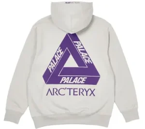 Palace x Arc’teryx Hoodie White