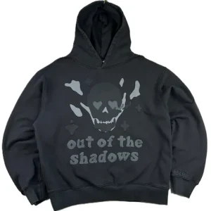 Broken Planet Market Out of the Shadows Hoodie Soot Black