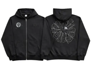 Broken Planet Spider Zip Up Hoodie