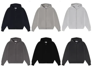 Union Kingdom Oversized Blank Zip-Up Hoodies (10 Variants)
