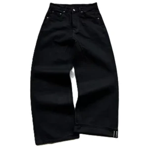 Firemade Raw Denim Selvedge Jeans Black
