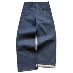 Firemade Raw Denim Selvedge Jeans Dark Blue