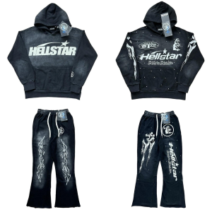 4 options Streetwear Washed Hoodie Vintage Letter Print