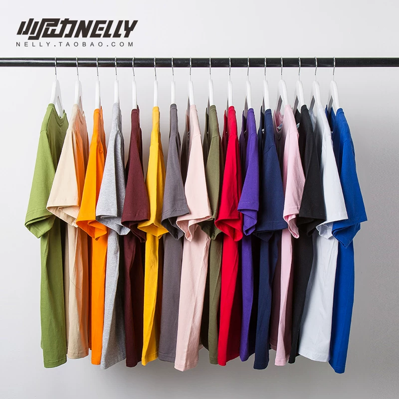 29 options  Pure cotton solid color short-sleeved T-shirts