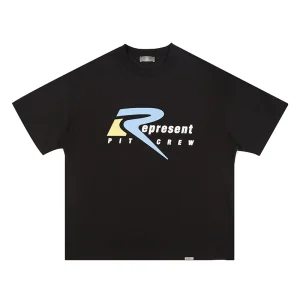 2 Options Represent abstract color-blocked T-shirt