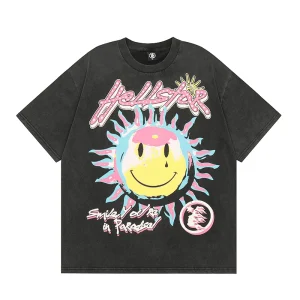 4 Options fun sunflower smiley T-shirt