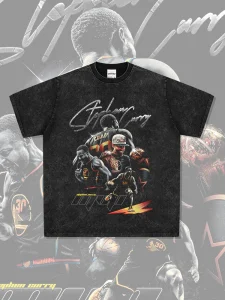 19 Options New Curry character printed short-sleeved T-shirt