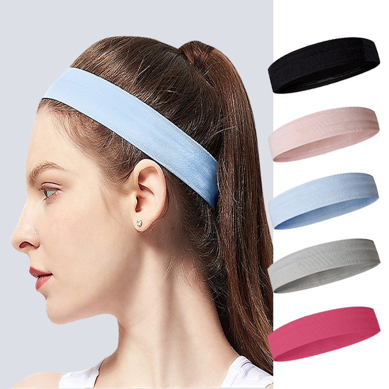 Women's yoga elastic sweat-wicking headband/hairband