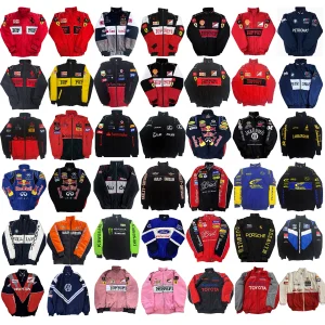 33 options Racing Suit Motorcycle Riding Suit F1 Team Jacket