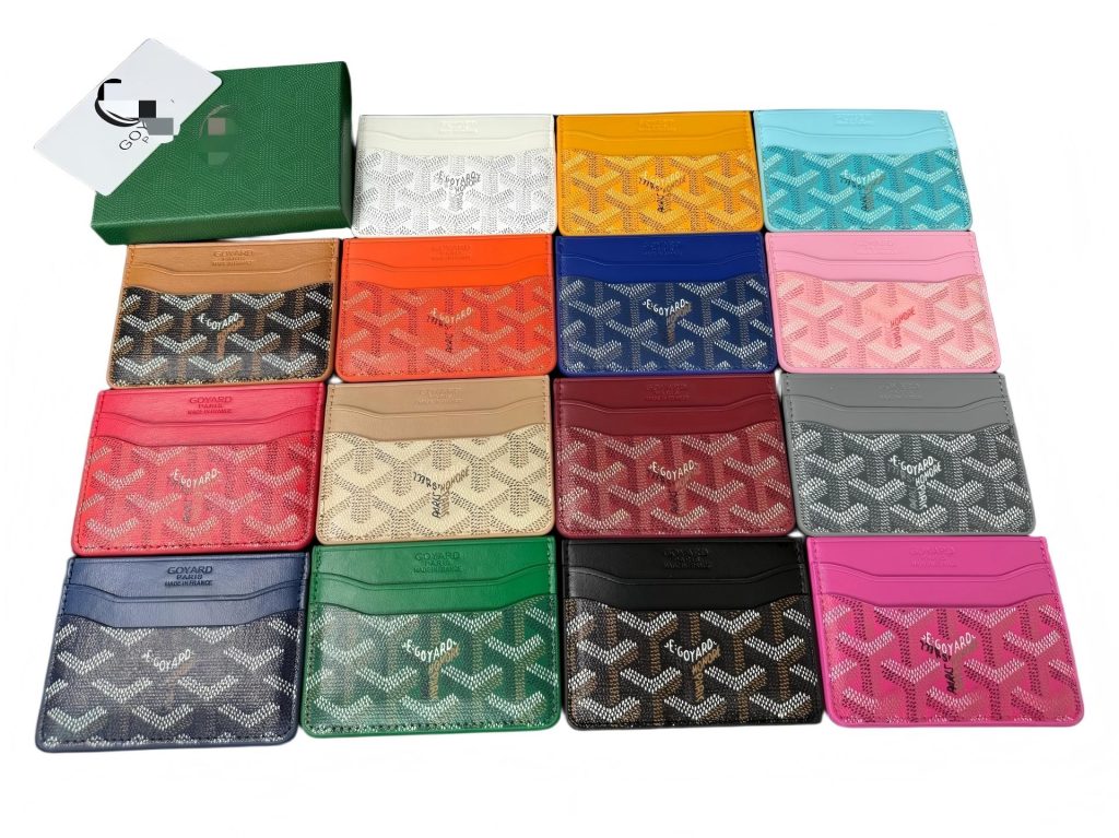 Multi-colored coin purse/card holder
