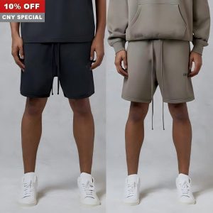 FW20 Cotton Shorts, Unisex American Sportswear Style