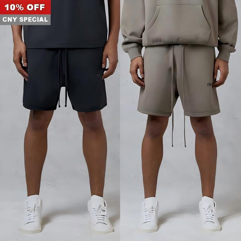FW20 Cotton Shorts, Unisex American Sportswear Style
