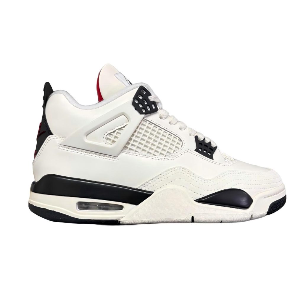 Air Jordan 4 basketball shoes with full top-grain material