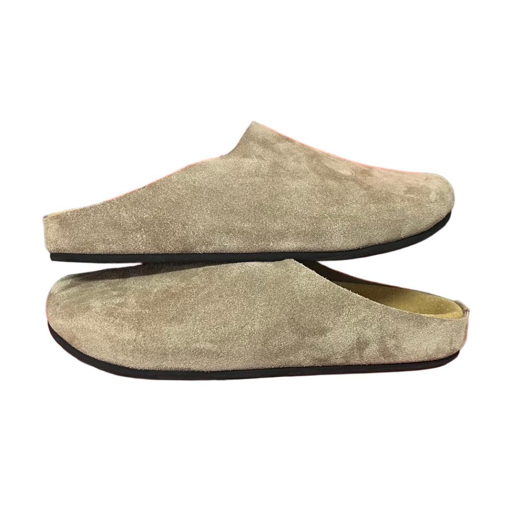 The Row Boston VLTR Closed-Toe Cork-Sole Slides