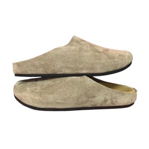 The Row Boston VLTR Closed-Toe Cork-Sole Slides