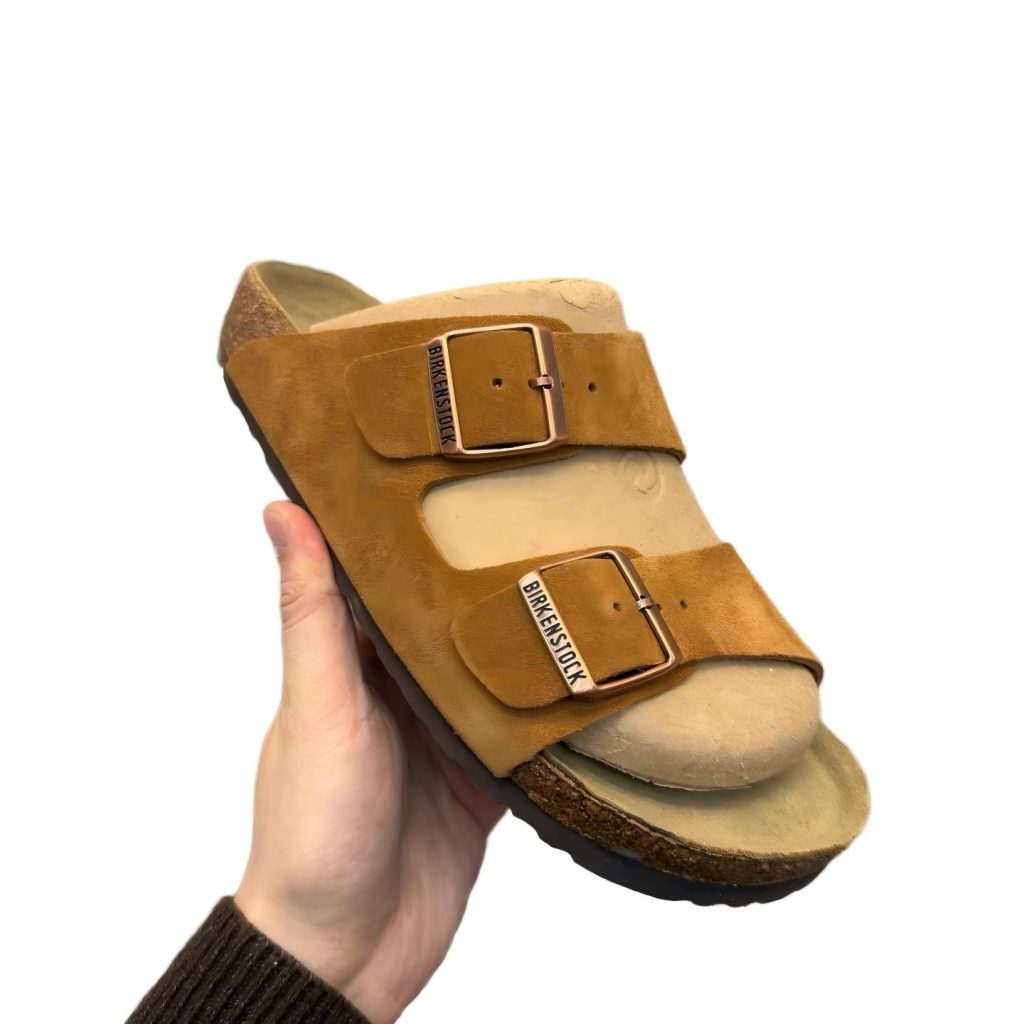 Premium-Grade Birkenstock Cork Resort Slides