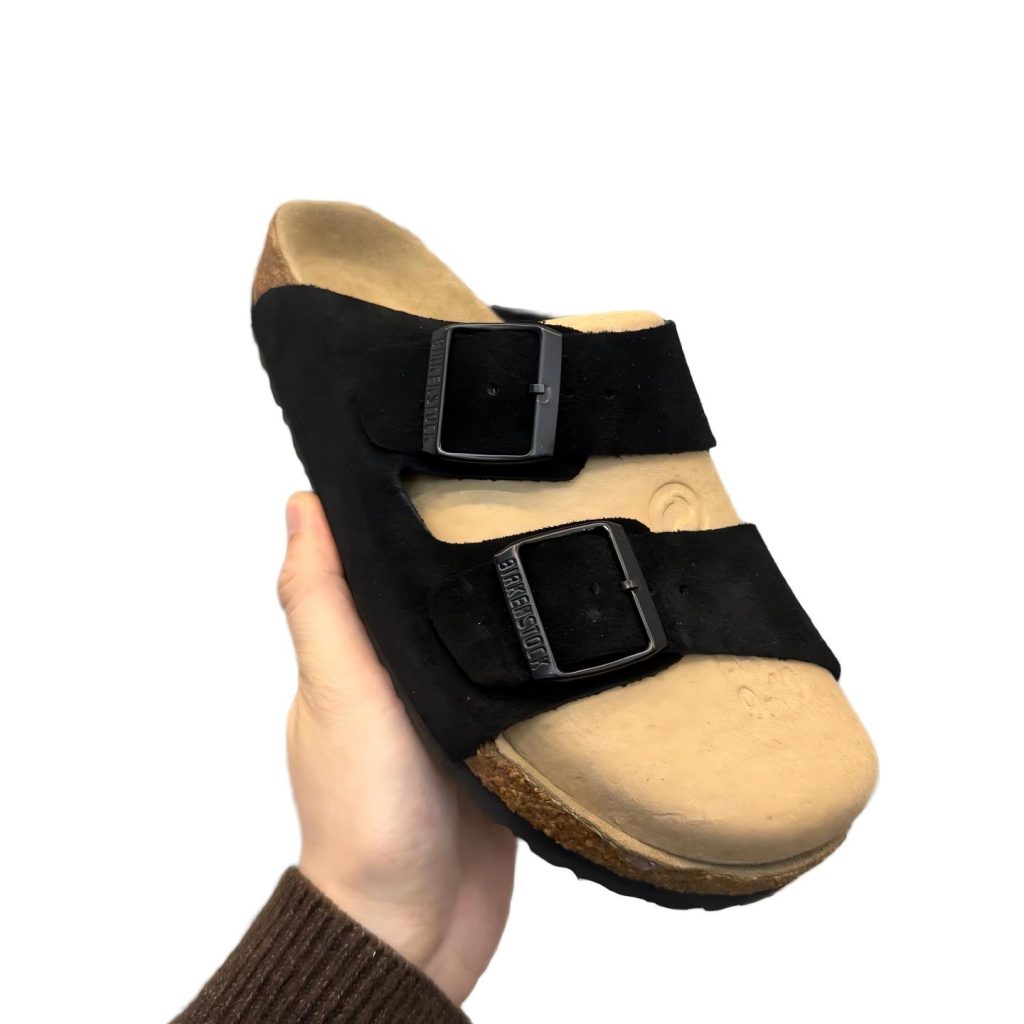 Premium-Grade Birkenstock Cork Resort Slides