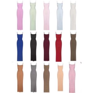 Skims (Kim Kardashian Style) Ribbed Strappy Dress