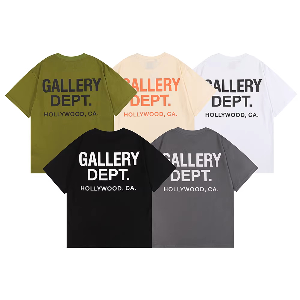 GALLERY DEPT Classic Letter Print T-shirt