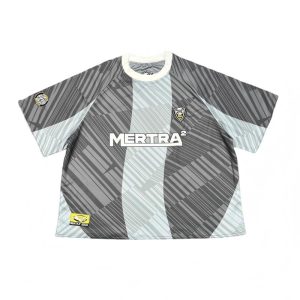 Mertra Embroidered 22 Letters Reversible Jersey T-Shirt