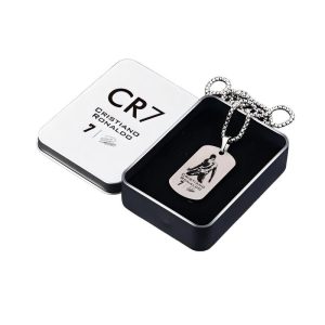 Star player dog tag necklaces Cristiano Ronaldo