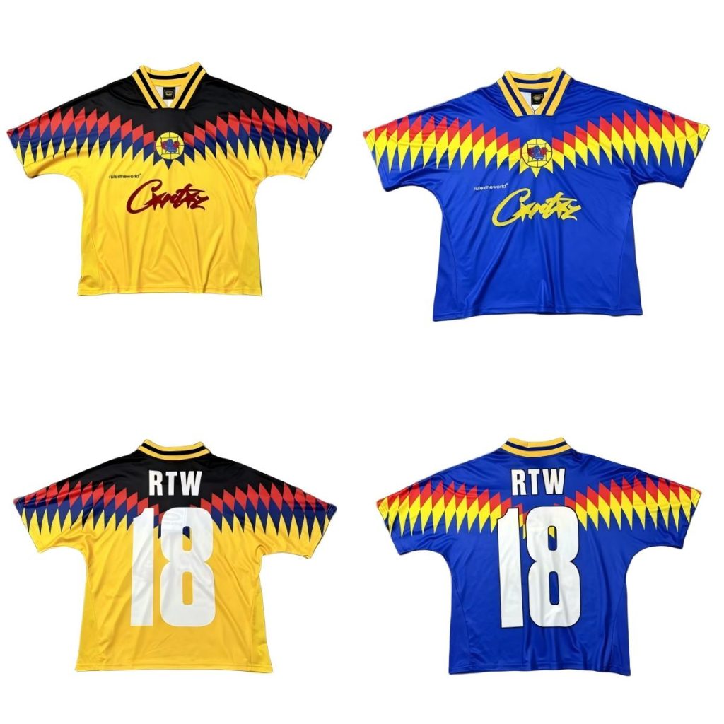 New CORTEIZ Alcatraz color-blocked sports jersey/T-shirt