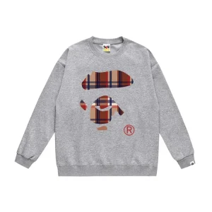 Premium Trendy Ape Head New Terry Crew Neck Sweatshirt