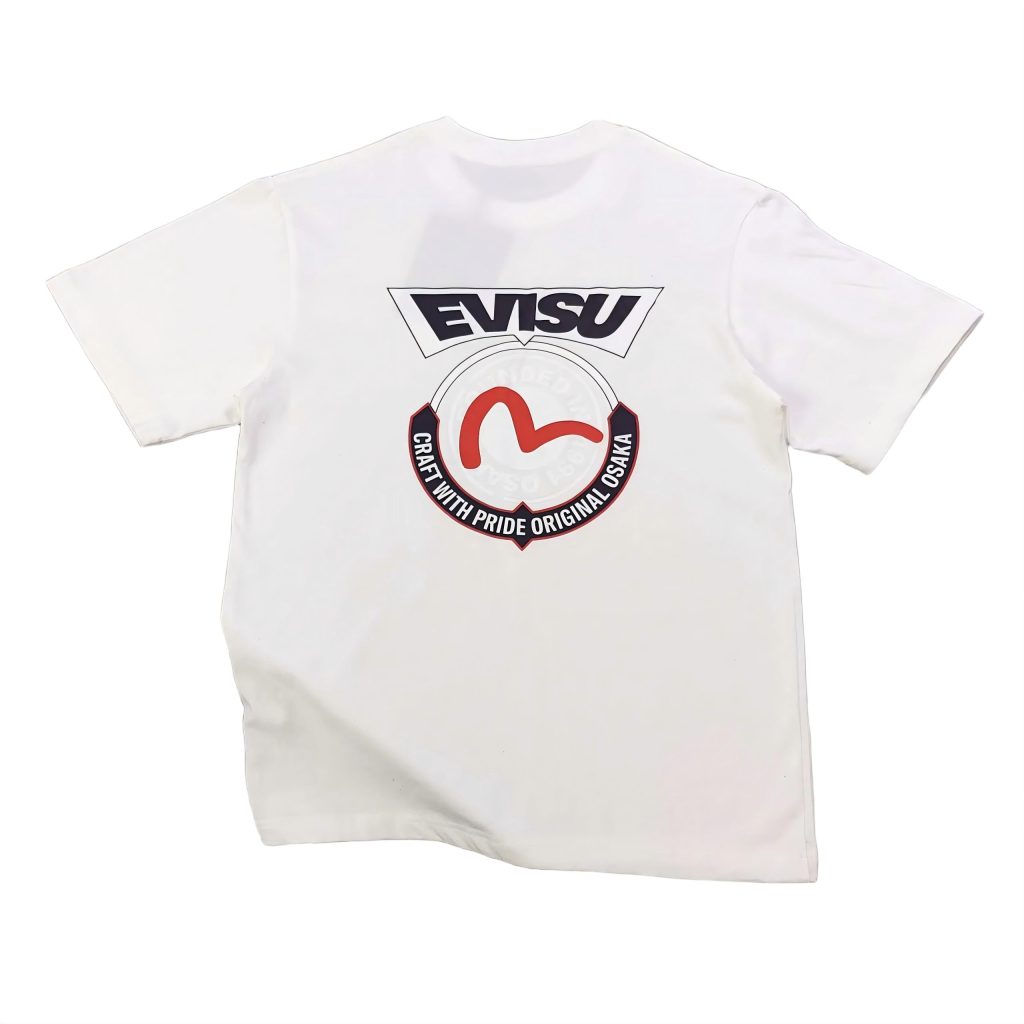 2026 New Evis Circular Seagull T-shirt
