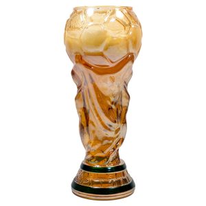 Hercules beer trophy glass World Cup football