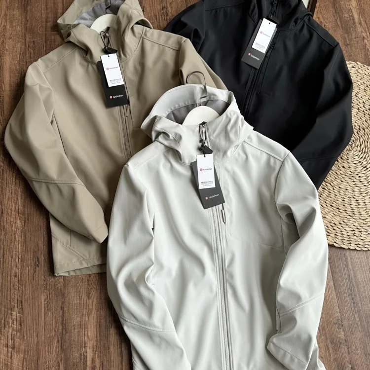 Lulu Spring Outdoor Men's and Women's Hooded Jacket