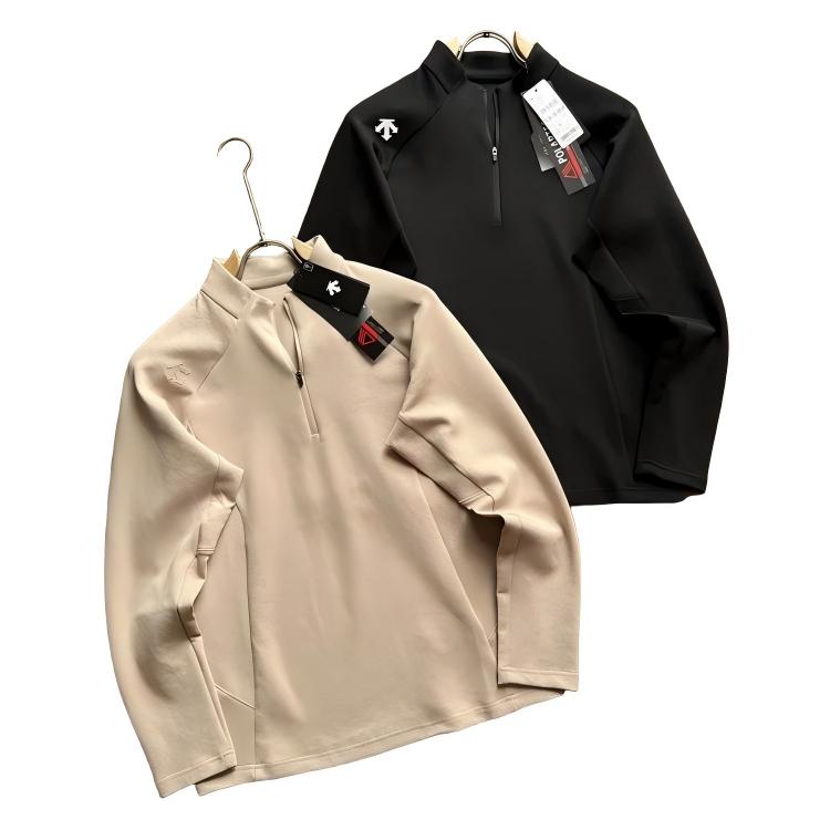 Descente Running Series High Neck Knit Pullover