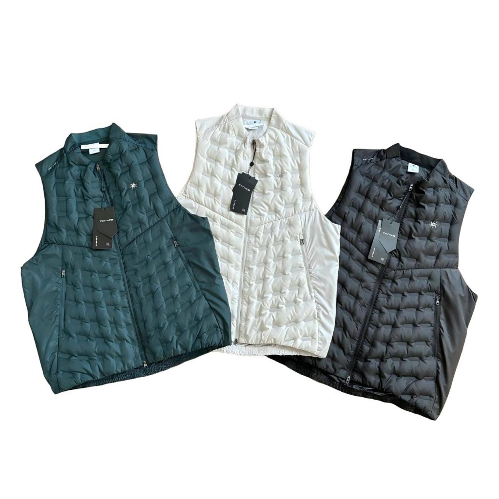 Nike-style outdoor running thin down vest