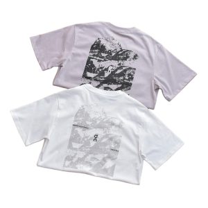On Running New Printed Pure Cotton T-Shirt