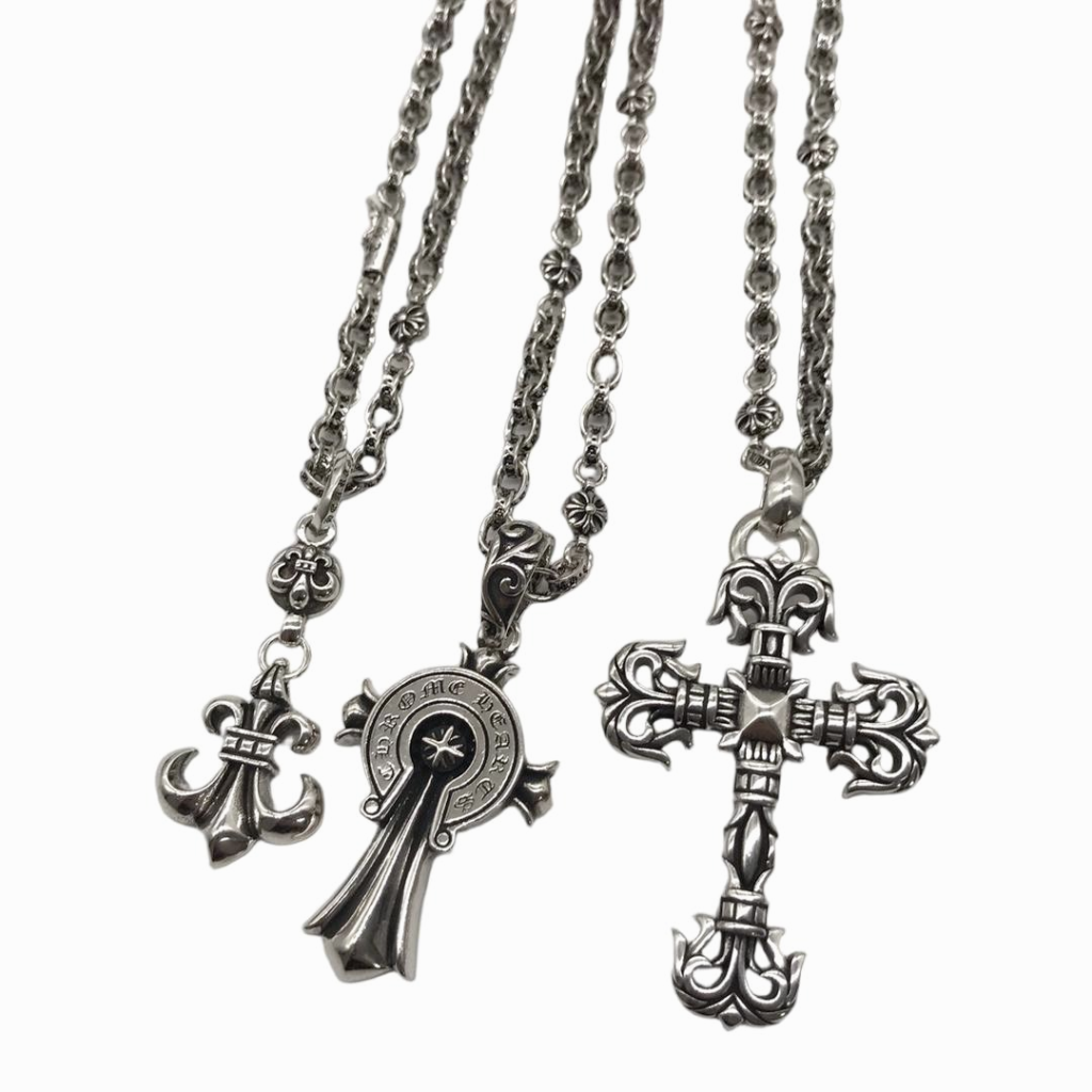 Premium Chrome Hearts Keluoxin New Letter Necklace with Pendant