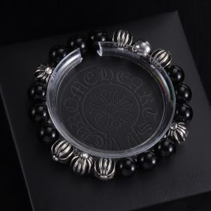 Premium Chrome Hearts Vintage Cross Anchor Beaded Bracelet