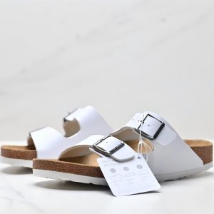 Birkenstock Leather Non-Slip Slides