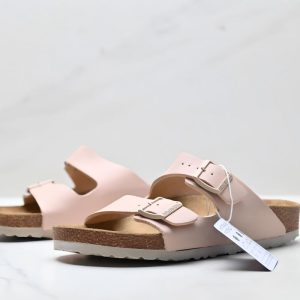 Birkenstock Leather Non-Slip Slides