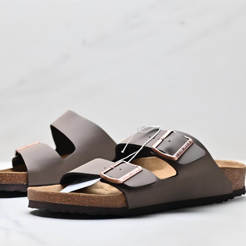 Birkenstock Leather Non-Slip Slides