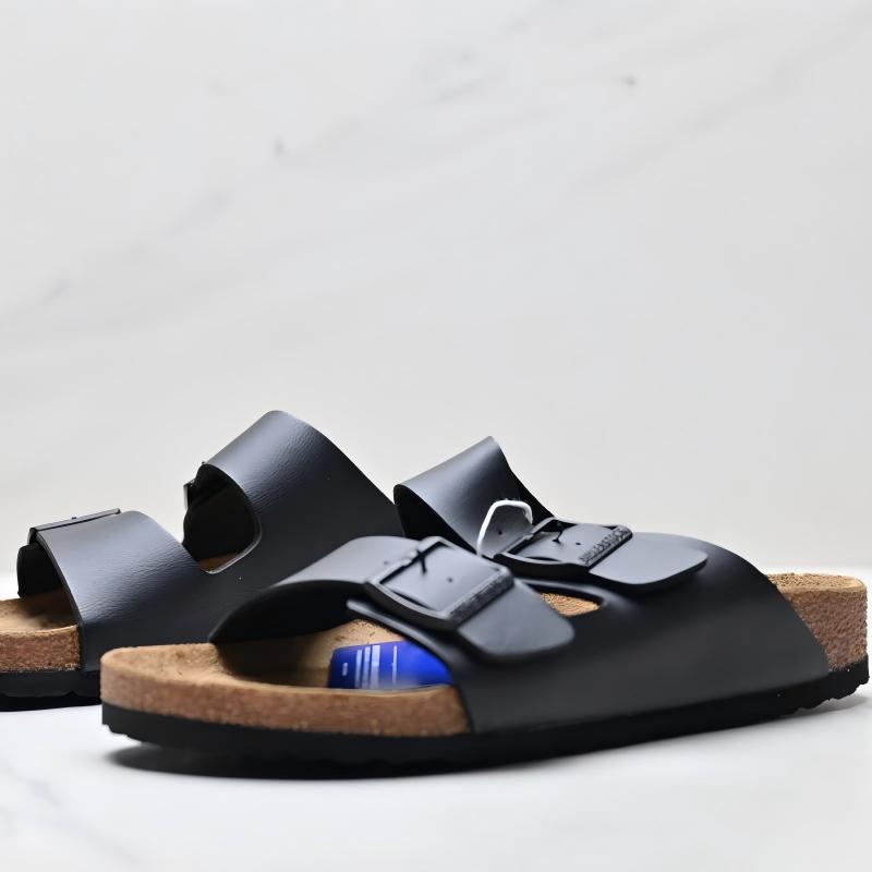 Birkenstock Leather Non-Slip Slides