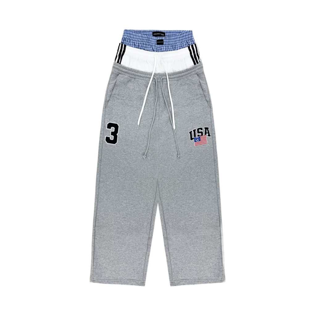 GrailzProjectG/R 25SS Triple-Waist Athletic Trousers