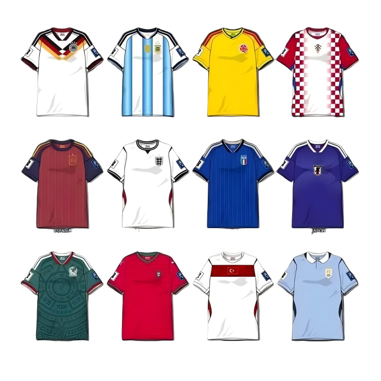 2026 USA-Canada-Mexico World Cup National Team Jersey Set