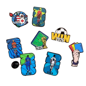2026 USA-Canada-Mexico World Cup Pin Badge Souvenir