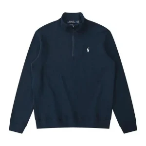Ralph Lauren Fleece-Lined Half-Zip Sweatshirt