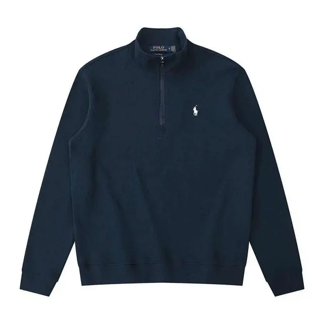 Ralph Lauren Fleece-Lined Half-Zip Sweatshirt